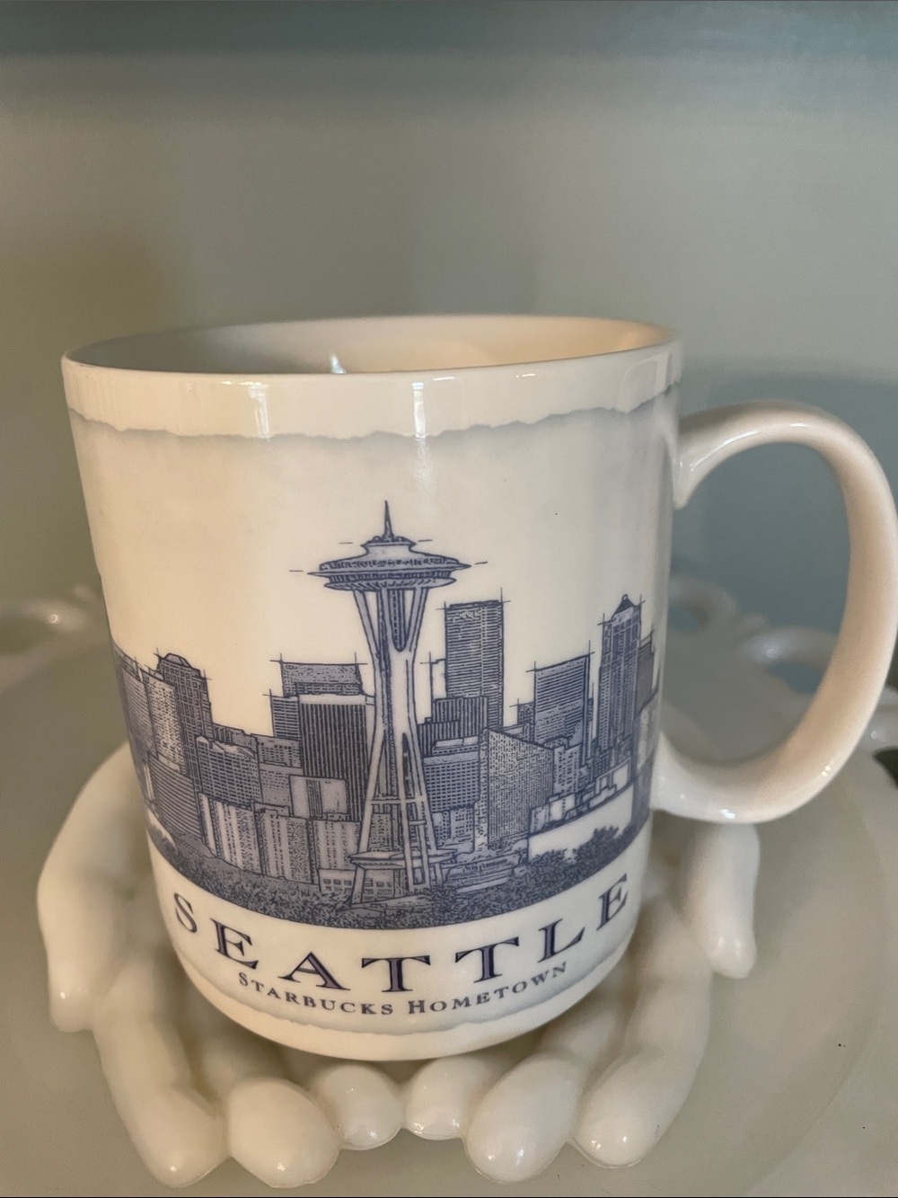 2007 Starbucks Hometown Collector Series Seattle Skyline Mug
